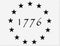 1776 13 Stars Betsy Ross Stencil Template - Reusable Memorial Day Stencil of American Flag Pattern Stencil for President's Day Decorations Paintin...
