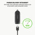 Belkin USB-C Car Charger 18W W/ 4Ft USB-C to Lightning Cable (iPhone Fast Charger for iPhone 11, Pro, Max, XS, Max, XR, X, 8, Plus, iPhone SE 2020...