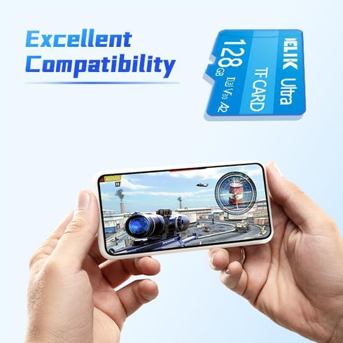 ELIK 64GB Class 10 MicroSD Memory Card...