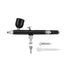 Airbrush Makeup Gun 0.3mm Needles Air Spray Pen for Beauty Cosmetic Skin Care Tattoos Manicure Body Painting - Black...