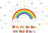 Bamsod Rainbow Wall Sticker Kids Wall Decal Art Girls Star Bedroom Nursery Home Decor 16.5x32.6 inch...