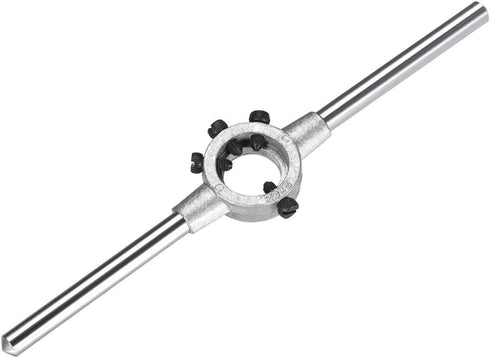 uxcell 20mm Round Die Stock Handle Wrench Holder for Metric M3-M4 / 11.5mm-20mm Round Die, Zinc Alloy Carbon Steel...