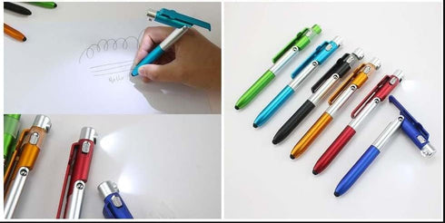 pens, gift stylus pens for touch screens, Thank You a lot Motivational Messages, Ballpoint best gift 5 in 1,function light pens touch pen with, ph...