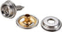 PZRT 10 Sets Canvas Snap Kit Fastener Screw Snaps Consists of Buttons Sockets and Screw Studs for Leather Jackets Handbags...