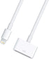 Lightning to 30 Pin Cable Charging Sync Connector 8 Pin Male to 30 Pin Female Converter Adapter Compatible with Select iPhone, iPad and iPod Model...