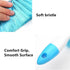 Soft Bristle Bed Sheets Sweeping Cleaning Brush with Long Hand, Counter Duster for Debris Hair Remover Desk Quilt Sofa Furniture, 3 Pack...