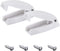 Miady RV Baggage Door Catch -Holds Compartments and Doors Open, Durable Material and Simple Installation- White...