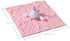 CREVENT Cozy Plush Baby Security Blanket Loveys for Baby Girls, Minky Dot Front + Sherpa Backing with Animal Face (Pink Unicorn)...