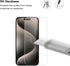 Screen Protector for iPhone 15 [3 Pack Screen Protector + 3 Pack Camera Lens Protector for Iphone 15 HD Clear, Dynamic Island Compatible Tampered ...