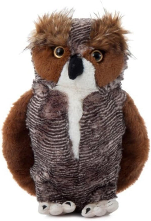The Petting Zoo Great Horned Owl Stuffed Animal Plushie, Gifts for Kids, Wild Onez Wildlife Animals, Horned Owl Plush Toy 9 Inches...
