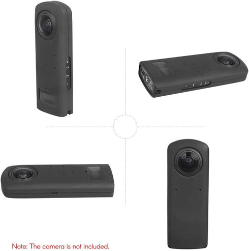 Andoer Soft Silicone Protective Cover Case with Lens Protection Case for Ricoh Theta Z1 Camera Accessories Shockproof Scratch-Proof...