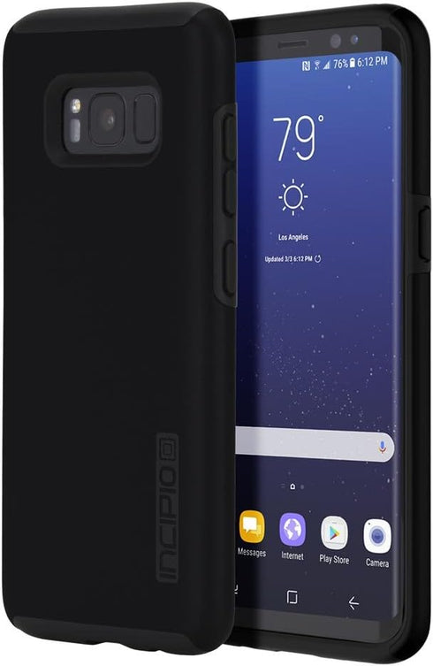 Incipio DualPro Case for Samsung Galaxy S8+ - Black/Black...