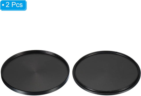 PATIKIL 67mm Lens Cap, 2 Pack Camera Lens Cap Cover Universal Front Metal Lens Filter Stacks Cap Protective Case for 67mm Camera Circular Polarizi...