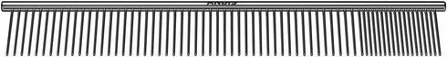 Andis 68545 Stainless-Steel Comb for Knots, Mats & Loose Hair Removal - Effective Dematting Tool Comfortable, Lightweight, Portable & Safe for Dog...