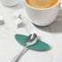 Carrotez Small Silicone Coffee Spoon Rest 2 pcs (0.2" x 1.6" x 3.74"), Spoon Holder Flexible almond-Shaped for Next to Coffee Maker - Kitchen Uten...