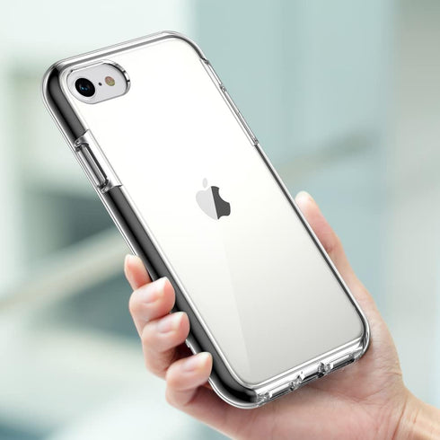 COOLQO Compatible for iPhone SE/8/7 Case with Screen Protectors, Military Grade Drop Protection, Dual Layer Design Non-Yellowing Heavy Duty Protec...