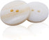 60PCS White Genuine Mother of Pearl Buttons Set, Natural Shell Buttons for DIY Sewing Crafts, Clothes, Blazer, Shirts, Suits (12.5mm/15mm/18mm/20m...