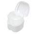 Annhua Dental Orthodontic Retainer Case Cleaning, Denture Cup Holder Case Travel, Denture Retainer Bath Box Storage Soaking Box...