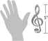 The Bridge Collection 5" Silver Treble Clef Car Charm- Car Ornament- New Driver Gifts- Band & Music Teacher Gift- Band Students- Choir Singers- Fu...
