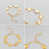 PH PandaHall 10pcs Adjustable Bracelet Chain, 12mm Bracelet Bezel Settings for Jewelry Making with 6 Tray Blank, 60pcs 12mm Clear Glass Cabochons ...