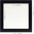 Ebherys 9.5x9.5 Hand Embroidery Frame in Red - Displays Cross Embroidery Displaying Frame 7.5x7.5 With Cardboard - Composite Wood, Metal Tabs, Tab...
