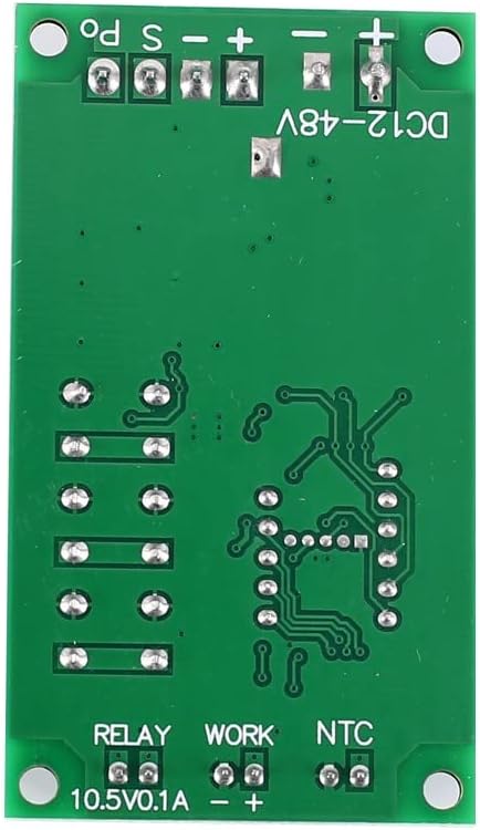 DONGKER Fan Temperature Controller Module,DC 12V 24V 48V 4-Wire PWM Driver Module for PC Fan/Alarm...