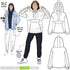 Style Arc Sewing Pattern - Kennedy Hooded Top (Sizes 10-22)...