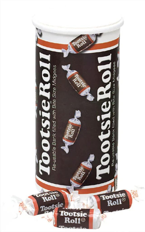 Tootsie Roll Bank, 4oz (Pack of 2)...