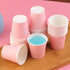 Bathroom Paper Cups 3oz 50 Count, Disposable Mouthwash Paper Cups, Pink Small Cup for Mouthwash Cups, Espresso Cups, Medicine Cups...