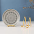 Plate Holder Easel Display Stand - 4.5 inch Metal Plate Stands for Display - Tabletop Picture Stand - Gold Iron Easels for Display Pictures | Phot...