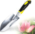Garden Trowel & Hand Wide Shovel Pointed with Soft Rubberized Non-Slip Ergonomic Handle for Planting, Transplanting, Weeding, Moving and Smoothing...
