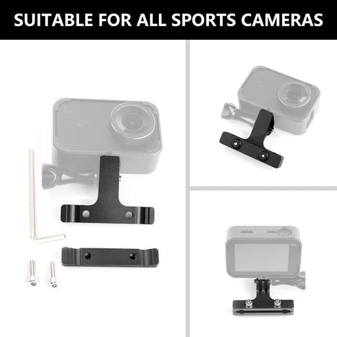 Bicycle Saddle Rail Camera Mount Bike Seat Mount for GoPro Hero 11/10/9/8/7/6/5s/5/4s/4/3+ Campark AKASO DJI OSMO Action Cameras Accessories(Black...