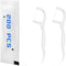 Dental Floss Picks Individually Wrapped 200 Pcs, Oral Care Flossers for Adults, Travel Dental Picks for Teeth Cleaning, Floss Sticks with 4 Portab...