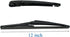 12 Inch rear windshield wipers Replacement for Mazda 3 Hatchback/Mazda 5/Mazda 6 2004-2018 OE:68197111AA 8524248020...