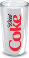 Tervis Coca-Cola - Diet Coke Insulated Tumbler with Wrap, 24oz, Clear...