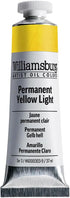 Williamsburg Artist Oil Colors by GOLDEN, Permanent Yellow Light, 37 ml tube, Professional Oil Paint, Semi-Opaque...