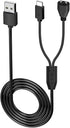 Kissmart Charger for Jugbow/Delupet/Yawpet Dog Training Collar, Magnetic Charging Cable for DT-61/66/67/68/72/73 Shock Collar and Remote (3.3ft/1m...