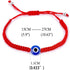 Handmade String Evil Eye Bracelet for Women Men Girls Boys Black Red Thread Adjustable Bracelets Minimalist Jewelry...