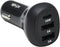 Tripp Lite USB Car Charger, 3 Port USB Car Charger, 36W Max - USB-C PD 3.0 Up to 18W, 2 USB-A QC 3.0 Up to 36W, Black (U280-C03-36W-1B)...