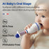 Evoceler Baby Rattles Shaker Toy, 2 Pack Musical Instruments, Soft Silicone Rattle Toys, Perfect Size for Grasp and Shake,Dinosaur & Bear Toy for ...