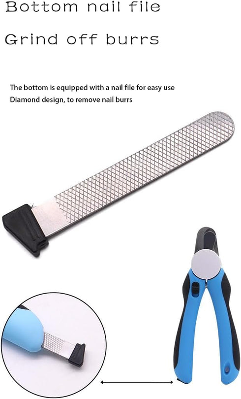 Pet Dog Nail Clippers and Trimmers - Dog Nail Clippers for Large Dogs Thick Nails Heavy Duty - with Safety Guard to Avoid Over Cutting...