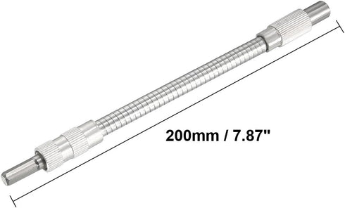 uxcell 1/4-Inch Drive x 8-Inch Flexible Socket Extension Ratchet...