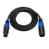 1.6ft Speakon Speaker Cable, 18 Gauge (AWG) Speakon Extension Cable, Twist Lock Speakon Male to Speakon Female Adapter Connector Extender Audio Ca...