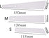 3 Pcs Plastic Glue Smear Sticks Applicator Glue Spreaders Handmade DIY Leather Craft Tool...