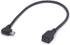 Mini USB Female to Micro USB Left Cable Cord - 90 Degree B Micro USB Male to Mini Female Connector Adapter for MP3 Camera (Left)...