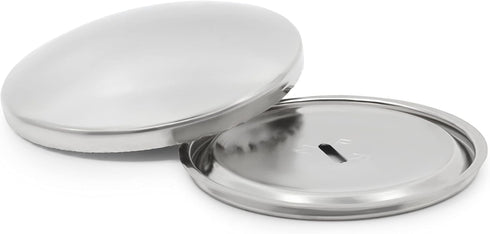 Dritz 213-75 Half Ball Cover Buttons, Size 75 (1-7/8-Inch), 2-Sets, Nickel...