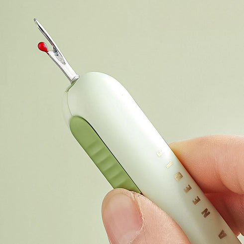 3 Pack 2 in 1 Needle Threader Seam Ripper, New Needle Threaders Seam Rippers for Sewing, Threading and Seam Remover Seam Ripper Tool for Hand Sewi...