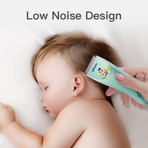 ENSSU Baby Hair Clippers, Lower Noise Haircut Trimmers for Children with Autism and Sensory Sensitivity, Babies Infant Kids Waterproof Hair Cuttin...