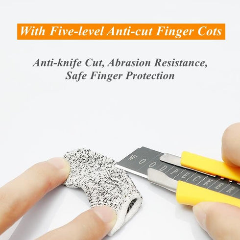 Mxzzand Practical Garden Thumb Cutter Orange Thumb Picker Finger Cutter for Garden(#1)...