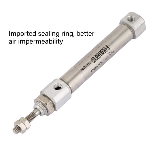 Pneumatic Air Cylinder CDJ2B10-30B 10mm Diameter 30mm Stroke Double Acting Stainless Steel 2 Hydraulic Cylinder...